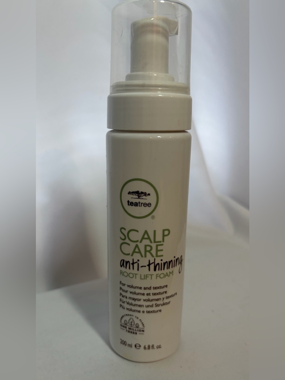 PAUL MITCHELL TEA TREE Scalp Care Anti-Thinning Root Lift Foam